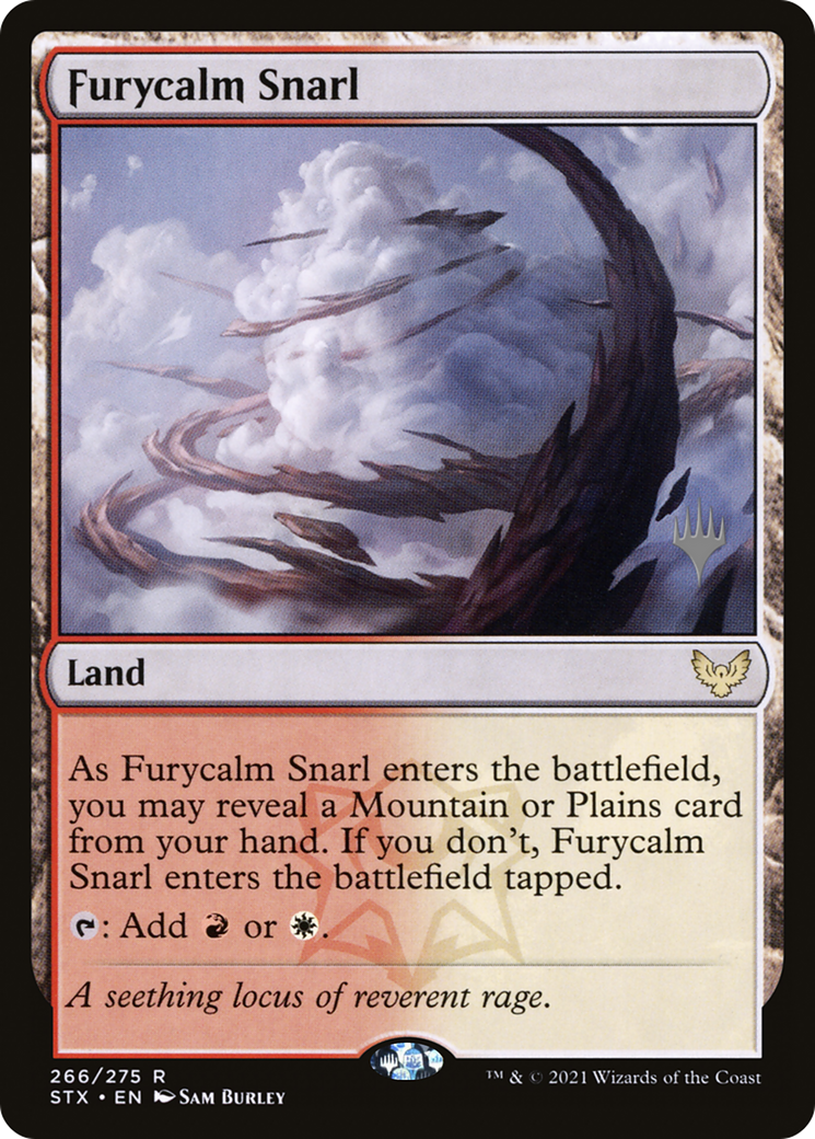 Furycalm Snarl (Promo Pack) [Strixhaven: School of Mages Promos]-1