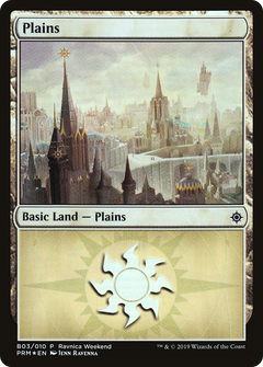 Plains (B03) [Ravnica Allegiance Guild Kit]-1