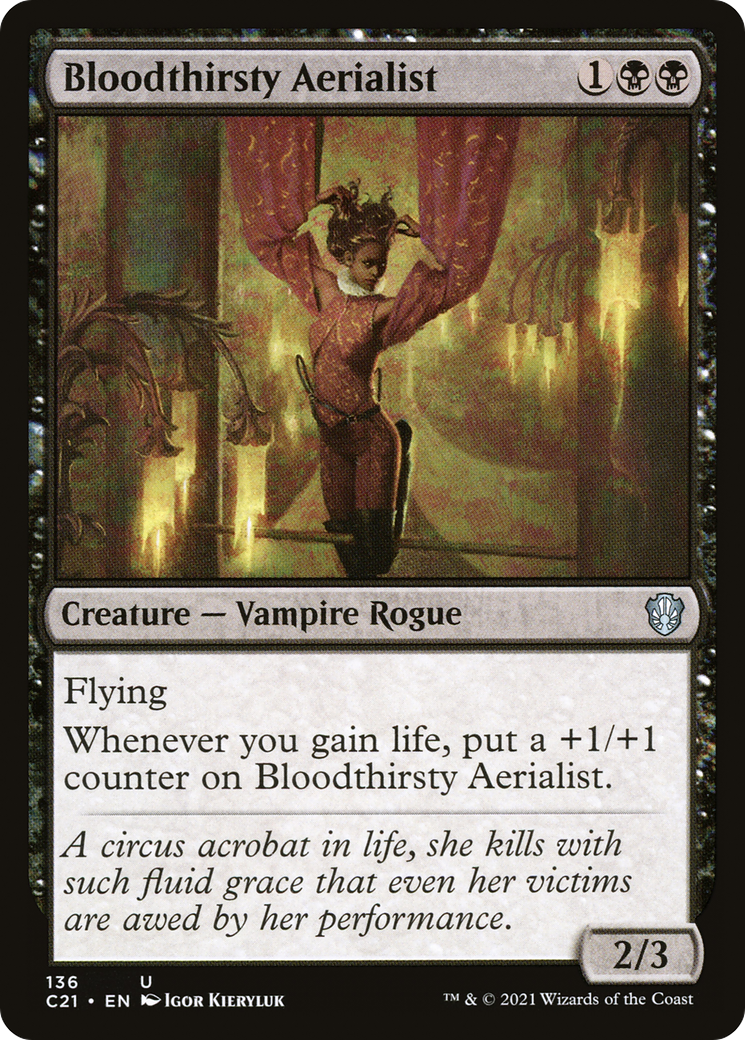 Bloodthirsty Aerialist [Commander 2021]-1
