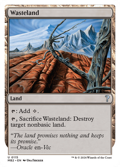 Wasteland (White Border) (MB2-115) - Mystery Booster 2-1