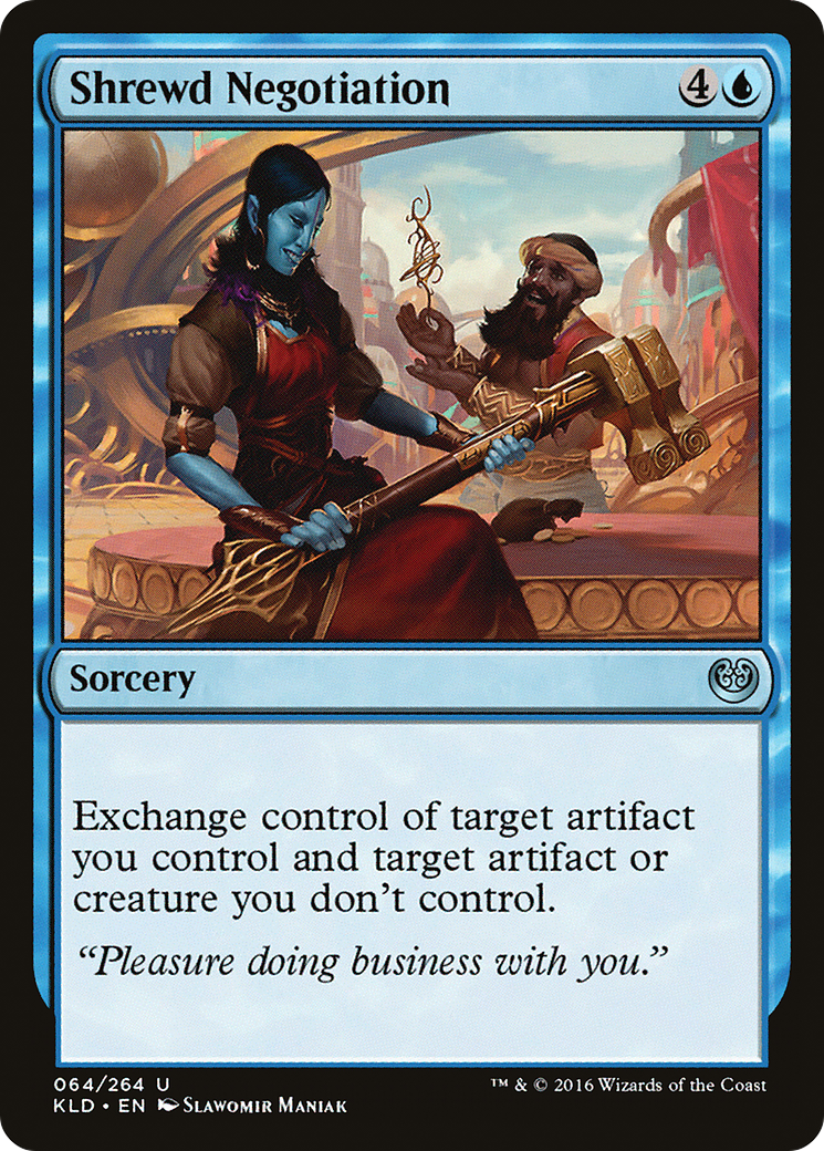 Shrewd Negotiation [Kaladesh]-1