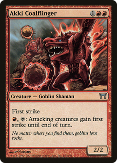 Akki Coalflinger [Champions of Kamigawa]-1
