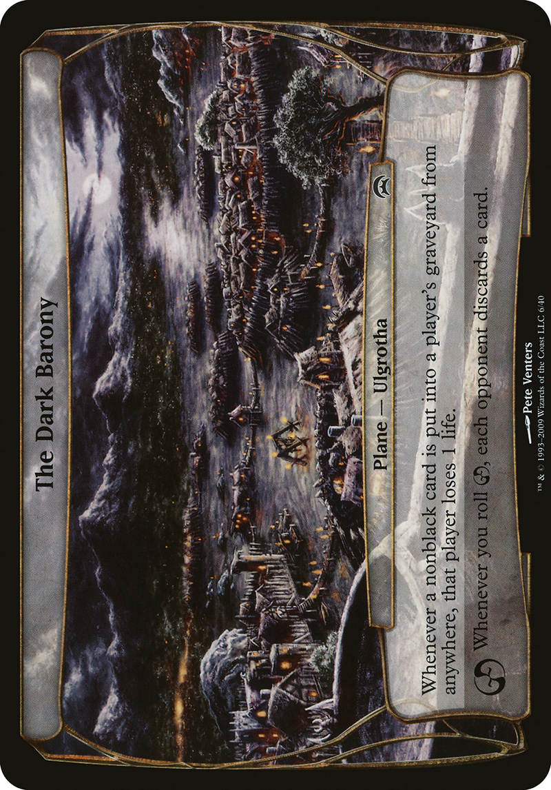 The Dark Barony (Planes) [Planechase Planes]-1