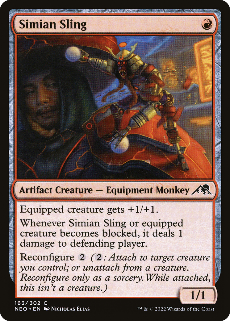 Simian Sling [Kamigawa: Neon Dynasty]-1