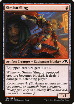 Simian Sling [Kamigawa: Neon Dynasty]-1