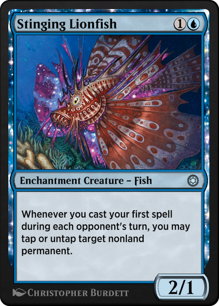 Stinging Lionfish (HBG-915) - Alchemy Horizons: Baldur's Gate: (enchantment)-1