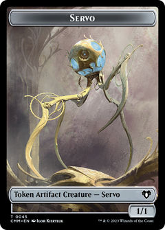 Servo Token [Commander Masters Tokens]-1