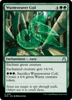 Wurmweaver Coil (RVR-161) - Ravnica Remastered Foil-1