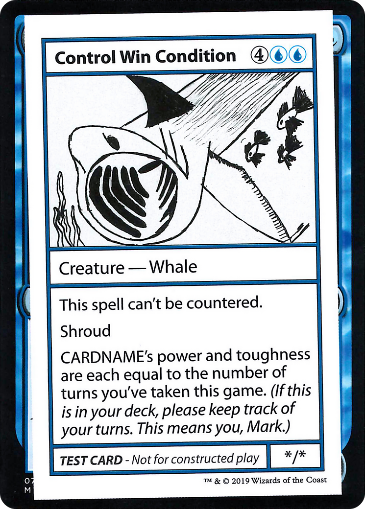 Control Win Condition (2021 Edition) [Mystery Booster Playtest Cards]-1