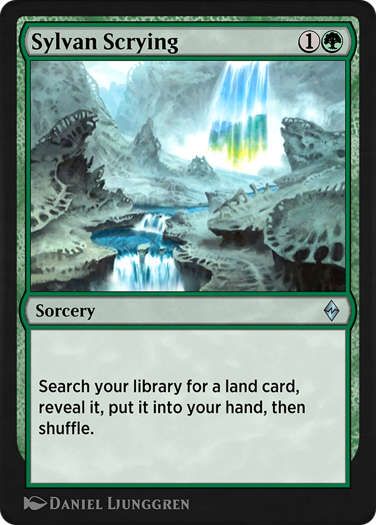 Sylvan Scrying (EA3-004) - Explorer Anthology 3-1