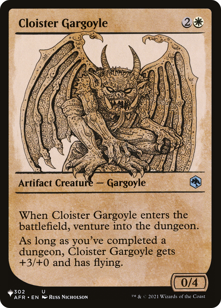 Cloister Gargoyle (Showcase) [The List]-1
