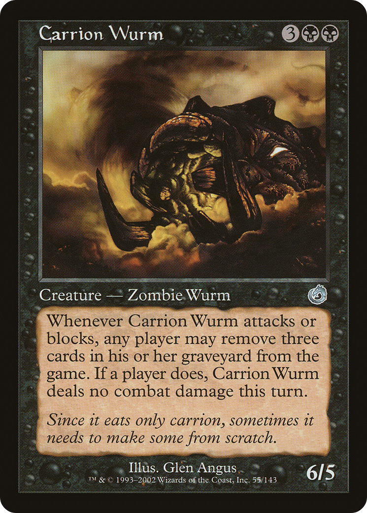 Carrion Wurm [Torment]-1