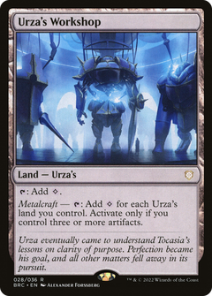 Urza's Workshop (BRC-028) - The Brothers' War Commander Foil-1