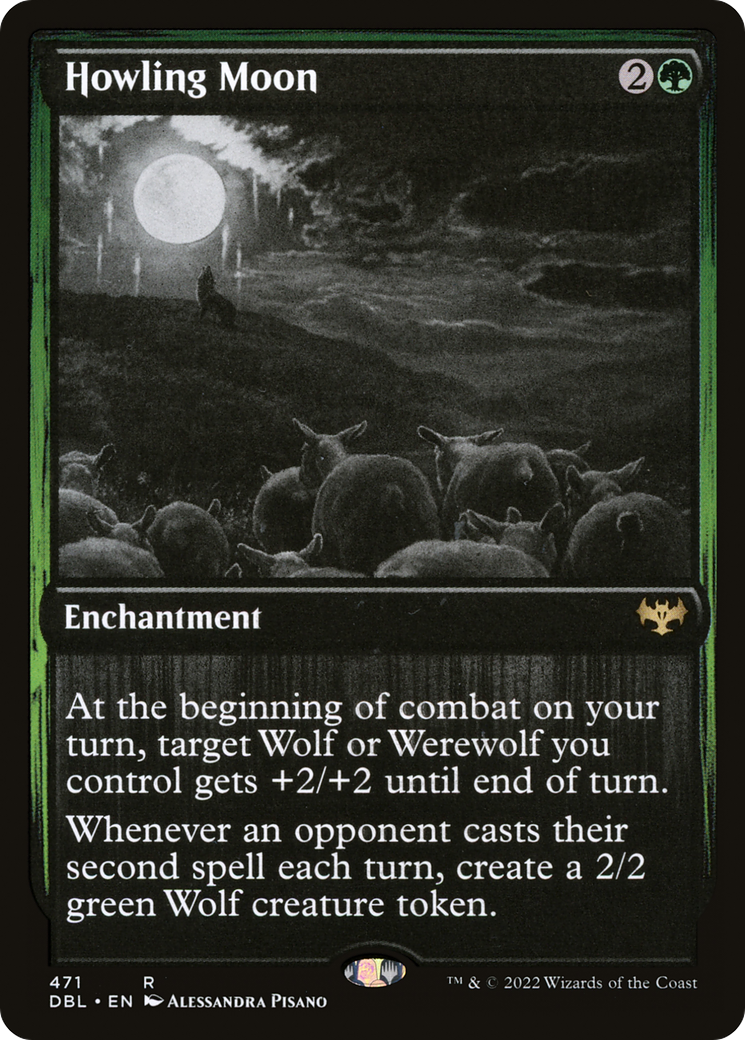 Howling Moon [Innistrad: Double Feature]-1