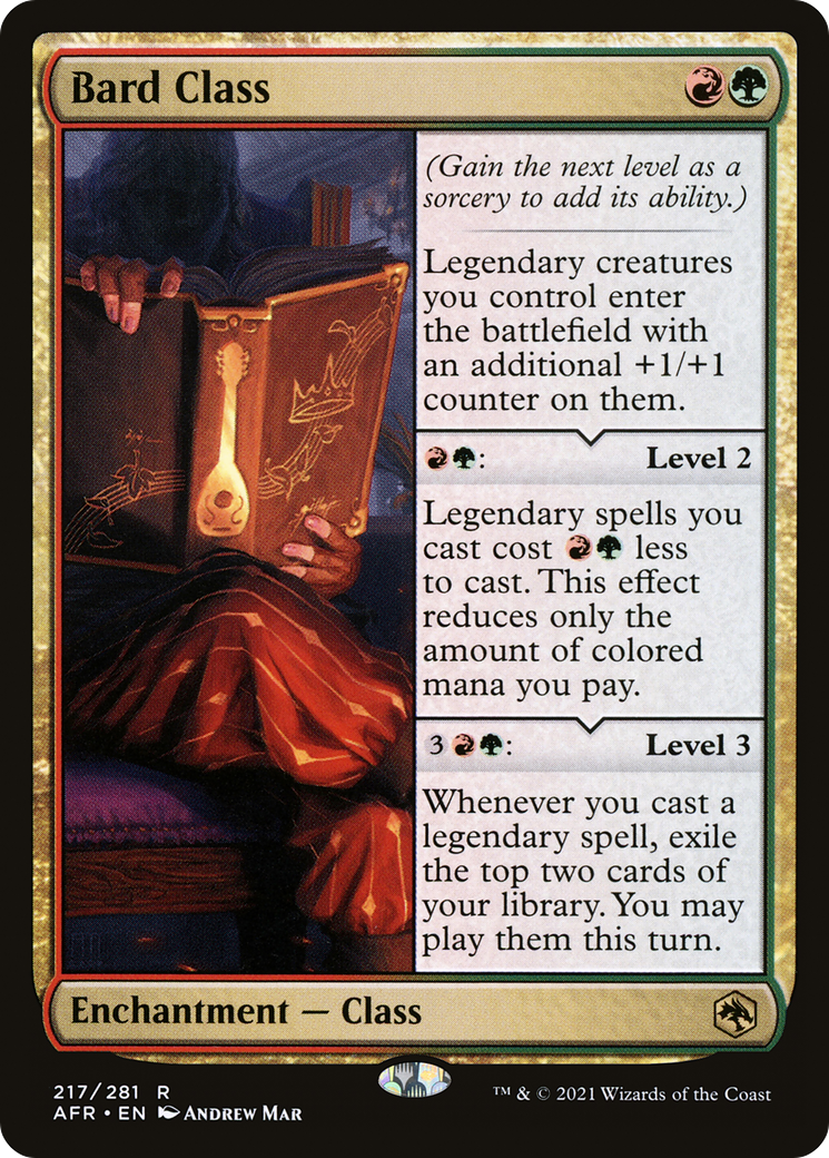 Bard Class [Dungeons & Dragons: Adventures in the Forgotten Realms]-1