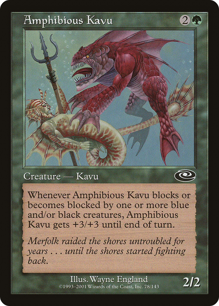 Amphibious Kavu [Planeshift]-1