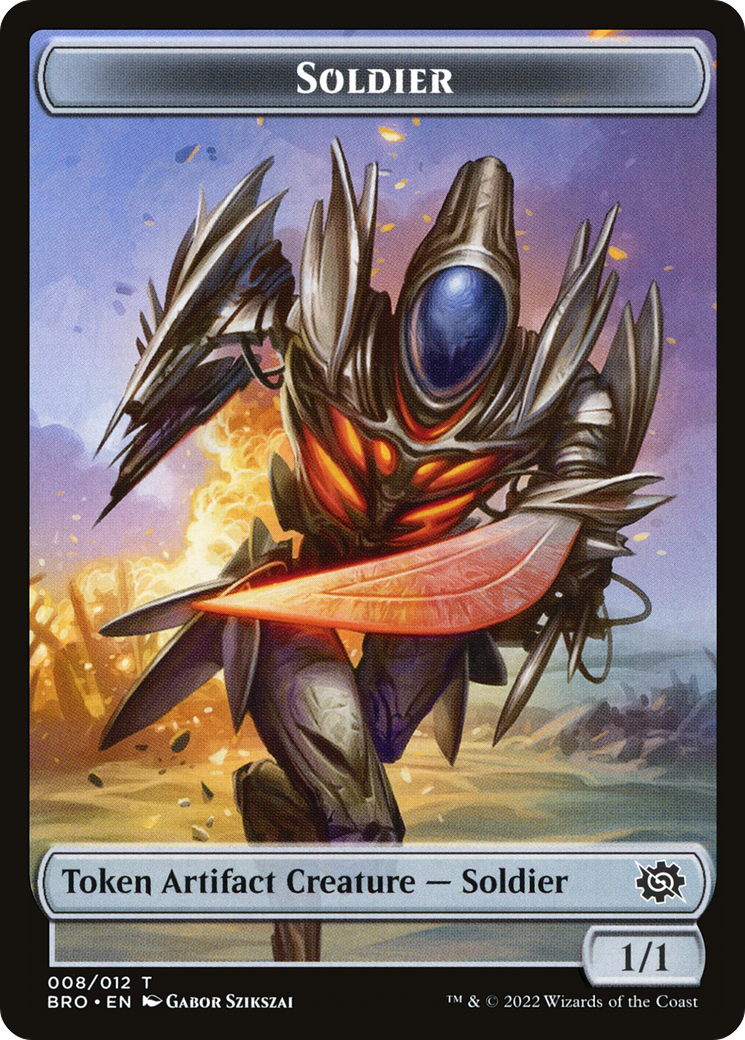 Soldier (TBRO-008) - The Brothers' War Tokens-1