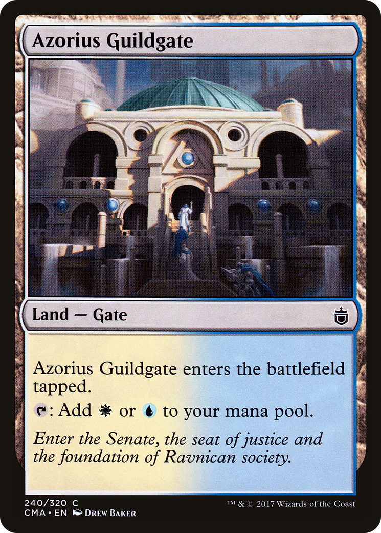 Azorius Guildgate [Commander Anthology]-1