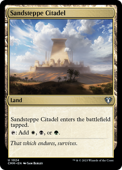 Sandsteppe Citadel [Commander Masters]-1