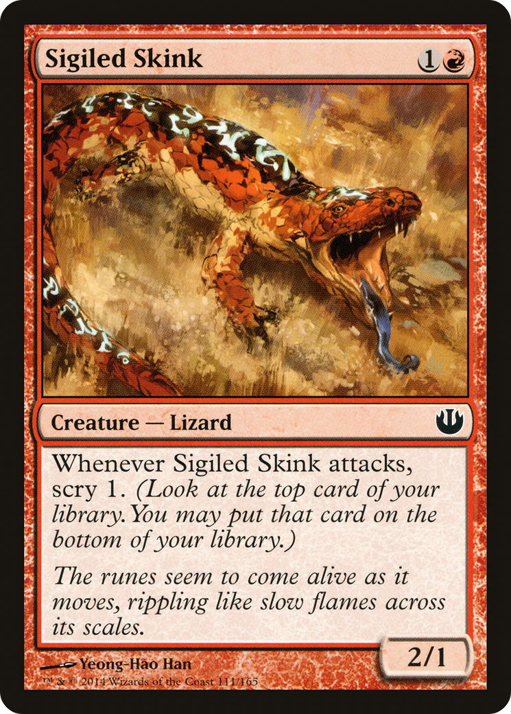 Sigiled Skink [Journey into Nyx]-1