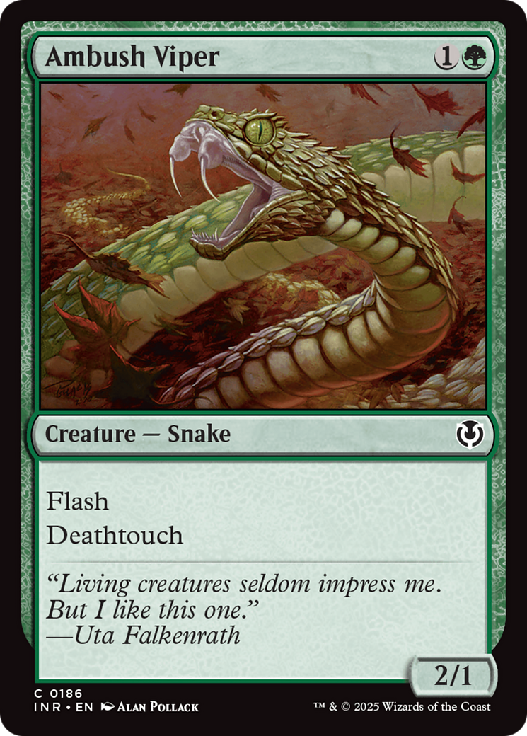 Ambush Viper [Innistrad Remastered]-1
