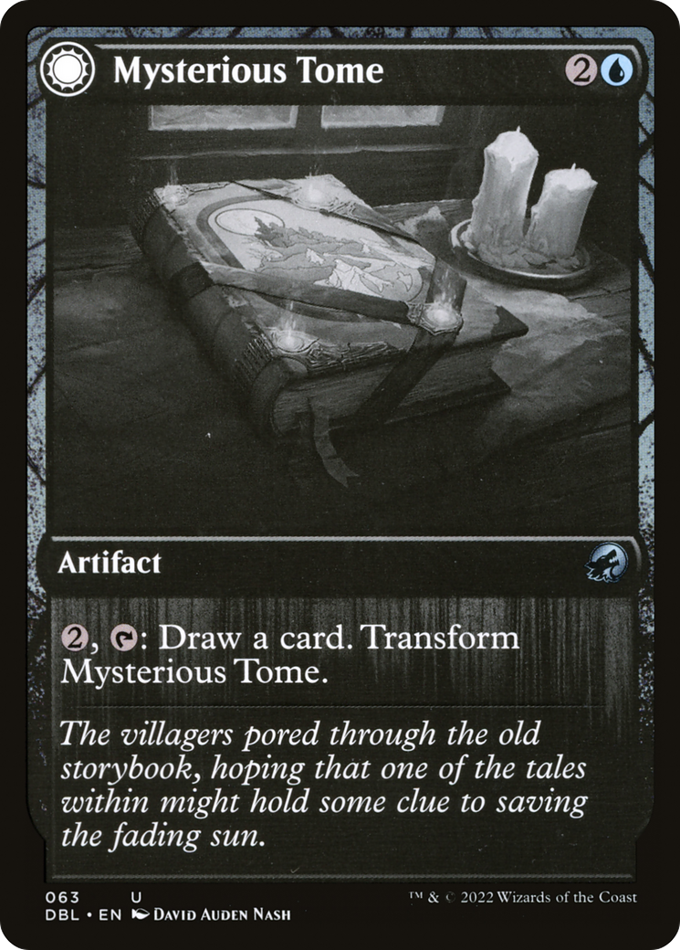 Mysterious Tome // Chilling Chronicle [Innistrad: Double Feature]-3