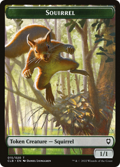 Squirrel Token [Commander Legends: Battle for Baldur's Gate Tokens]-1