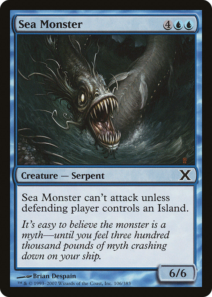Sea Monster [Tenth Edition]-1