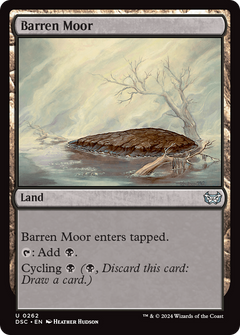 Barren Moor [Duskmourn: House of Horror Commander]-1