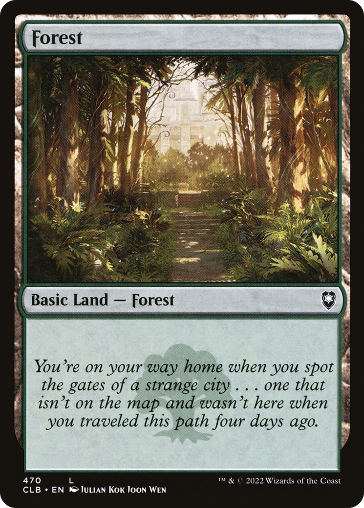 Forest (470) [Commander Legends: Battle for Baldur's Gate]-1