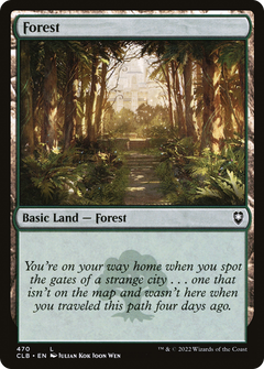 Forest (470) [Commander Legends: Battle for Baldur's Gate]-1