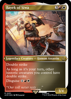 Bayek of Siwa (ACR-231) - Assassin's Creed Etched Foil-1