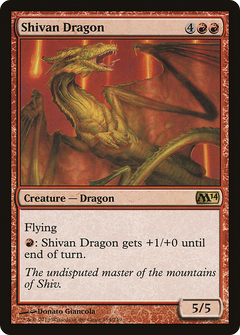 Shivan Dragon [Magic 2014]-1