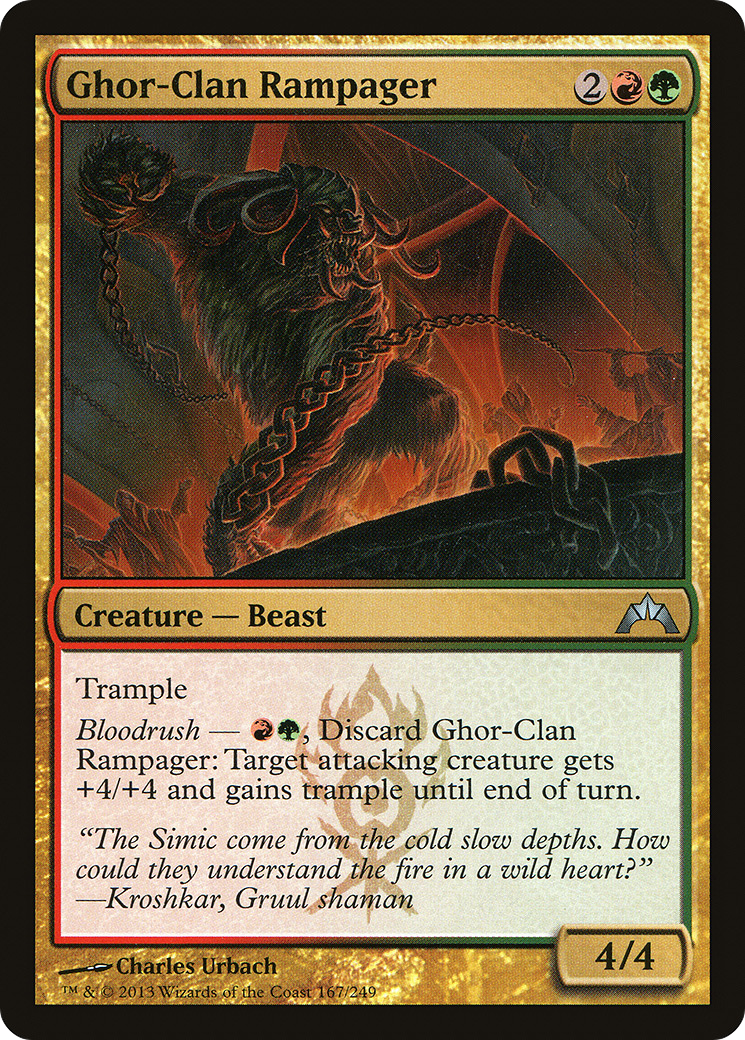 Ghor-Clan Rampager [Gatecrash]-1