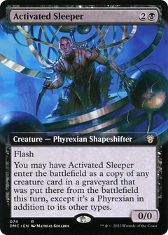 Activated Sleeper (Extended Art) [Dominaria United Commander]-1