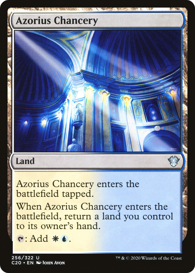 Azorius Chancery [Commander 2020]-1