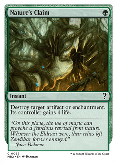 Nature's Claim (White Border) [Mystery Booster 2]-1