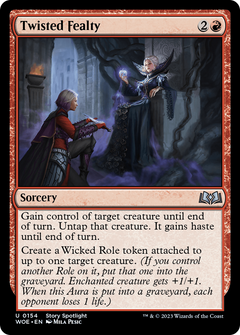 Twisted Fealty (WOE-154) - Wilds of Eldraine-1