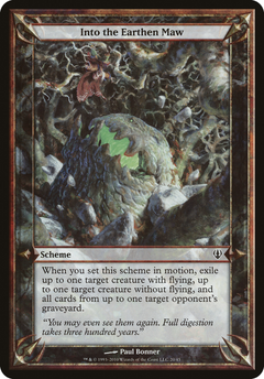 Into the Earthen Maw (Schemes) [Archenemy Schemes]-1