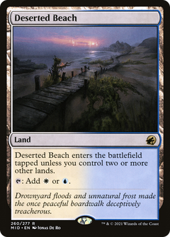 Deserted Beach [Innistrad: Midnight Hunt]-1