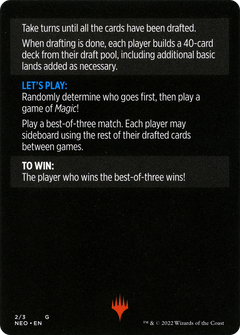 Winchester Draft // Winchester Draft (cont'd) (MNEO-002) - Kamigawa: Neon Dynasty Minigames-2