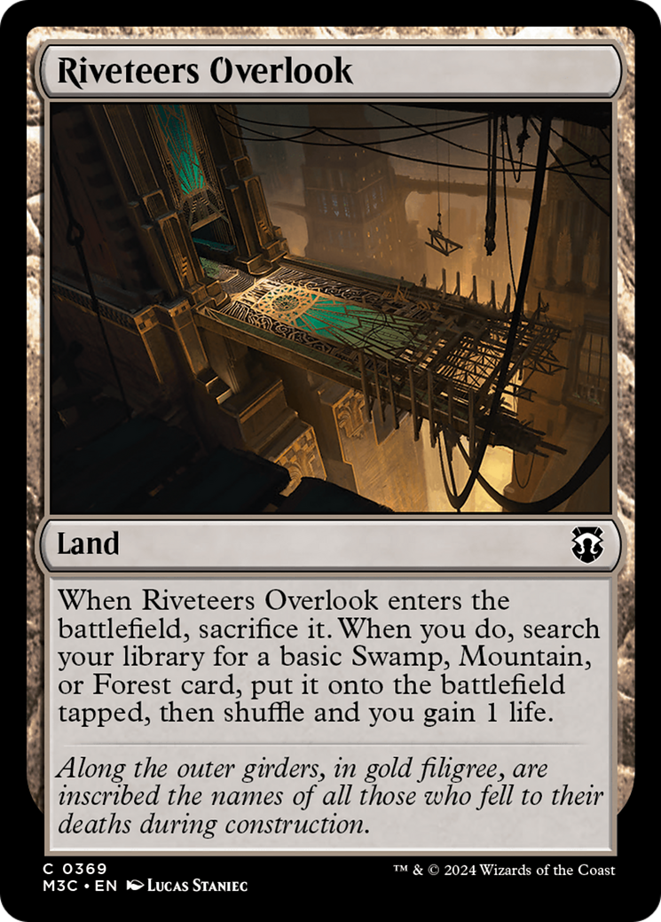 Riveteers Overlook [Modern Horizons 3 Commander]-1
