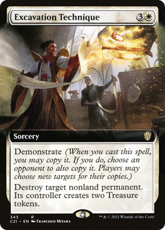 Excavation Technique (Extended Art) [Commander 2021]-1