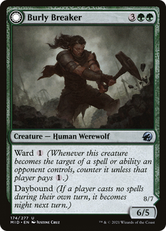 Burly Breaker // Dire-Strain Demolisher [Innistrad: Midnight Hunt]-1