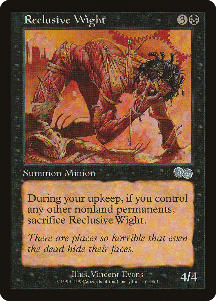 Reclusive Wight [Urza's Saga]-1