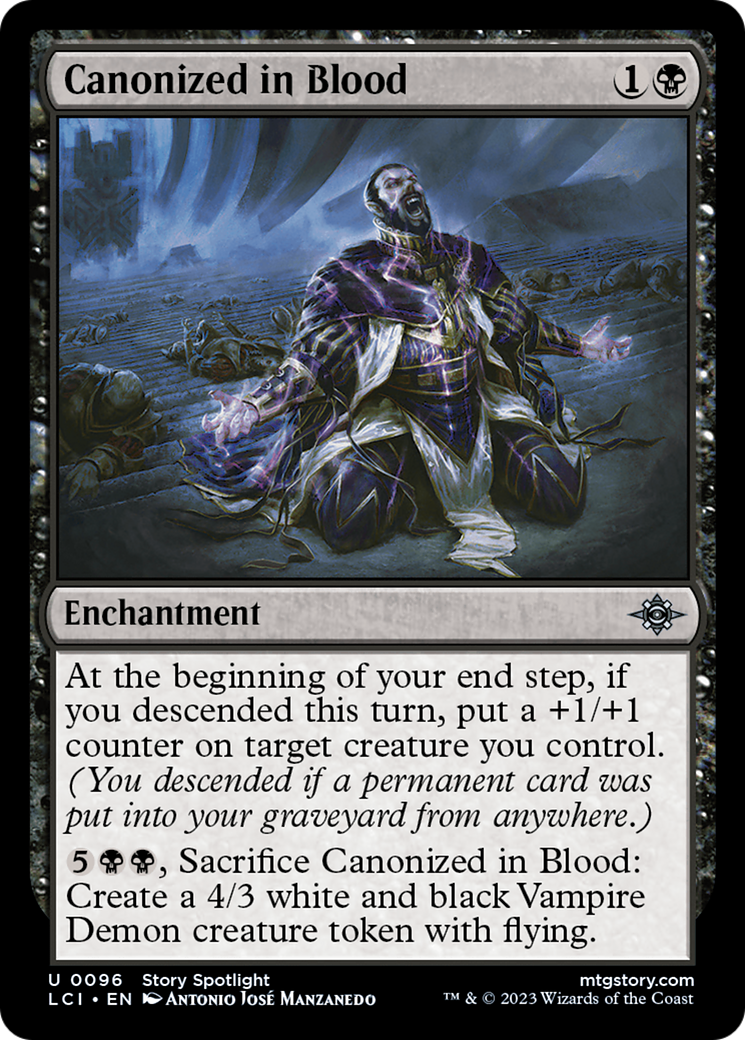 Canonized in Blood [The Lost Caverns of Ixalan]-1