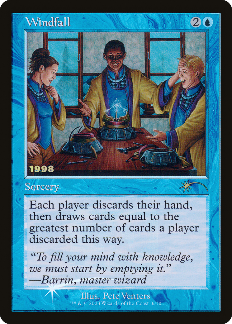 Windfall (30A-P-006) - 30th Anniversary Play Promos Foil-1