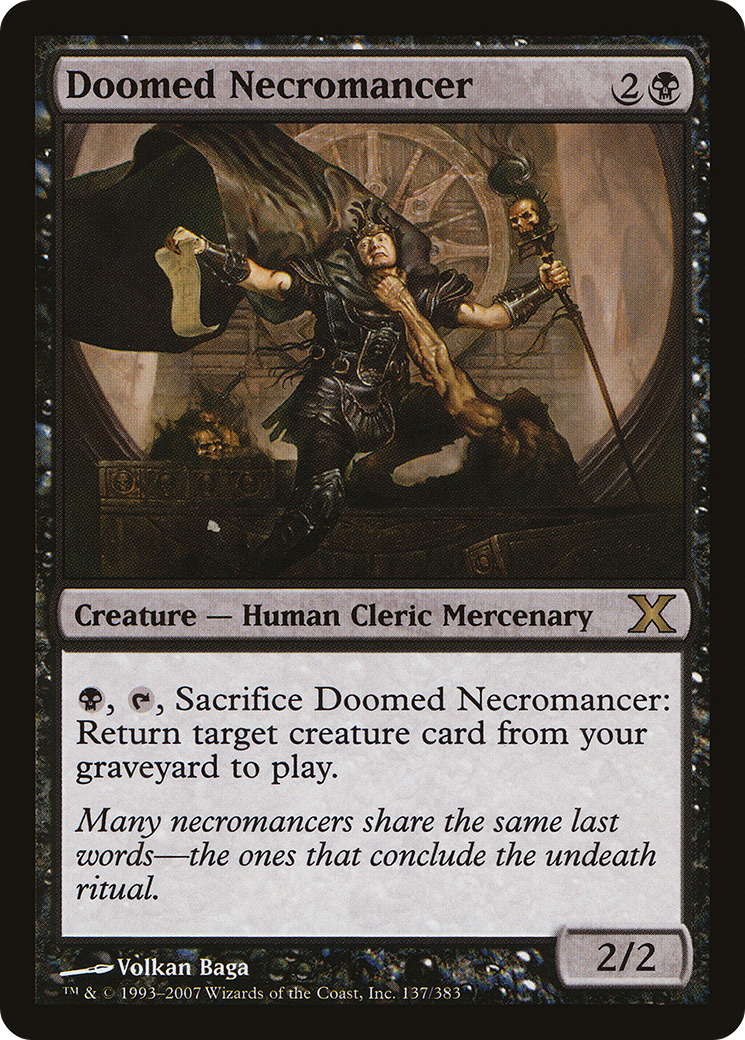 Doomed Necromancer [Tenth Edition]-1
