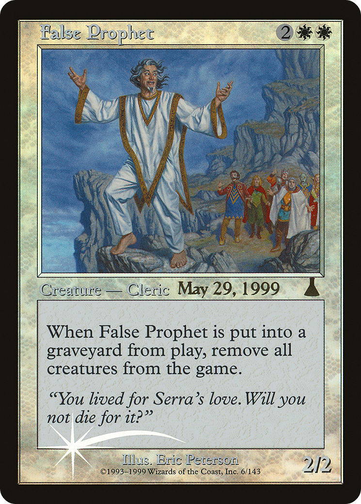 False Prophet [Urza's Destiny Promos]-1
