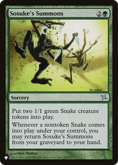 Sosuke's Summons [The List]-1